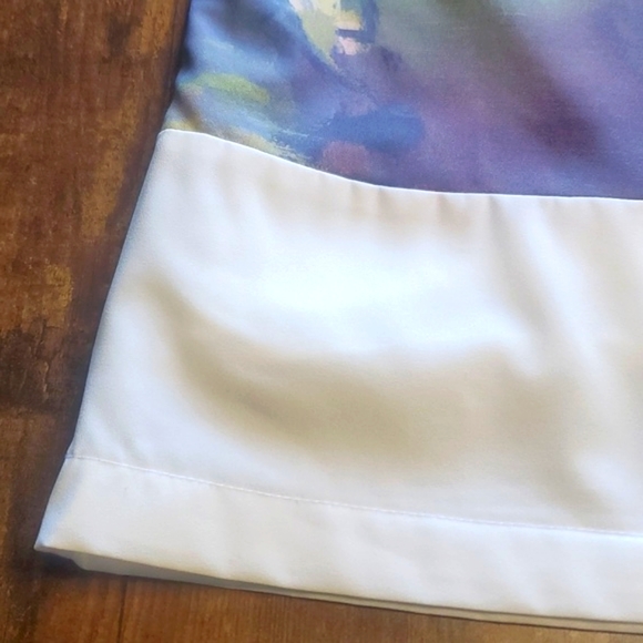 Against Nudity Montreal beautiful abstract watercolour sleeveless top - Picture 7 of 11